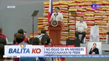 Pamamahagi ng bigas sa 4Ps members sa Maynila, pinangunahan ni PBBM | BK