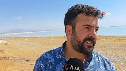 Arin Gölü'ndeki Flamingolar Vatandaşların İlgi Odağı Oldu