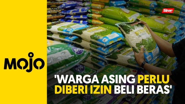 Halang warga asing beli beras, cadangan tak wajar