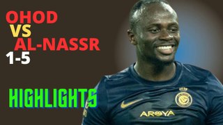 Football Video: Ohod vs Al Nassr 1-5 Highlights #AlNassr .