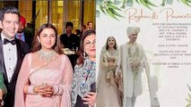 Parineeti Chopra Raghav Chadha Wedding के बाद Reception Invitation Card Viral, Date And Venue Leak