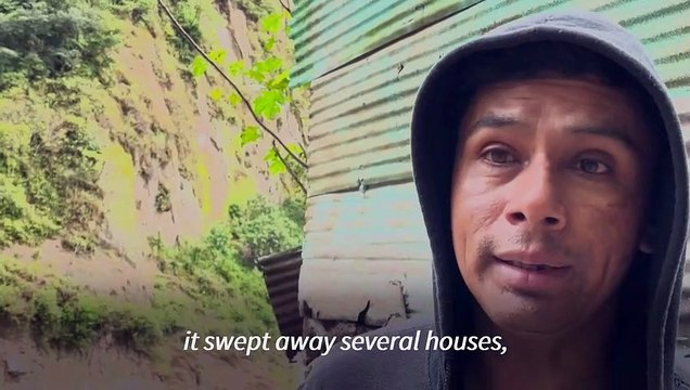 Several dead after Guatemalan river sweeps away homes