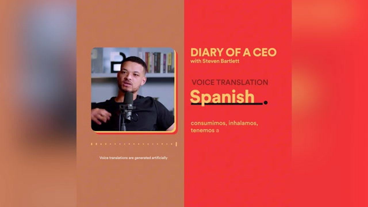 Spotify AI can translate your favourite podcasts into different languages