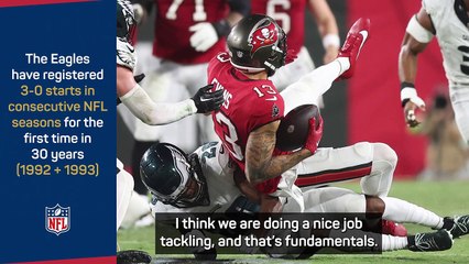 Sirianni praises 'good fundamentals' as Eagles continue perfect start