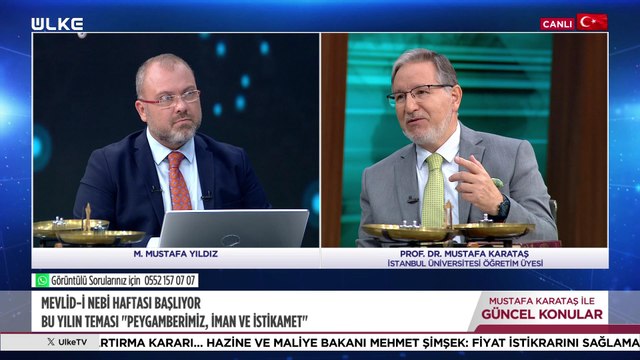 Mustafa Karataş ile Güncel Konular - 25 Eylül 2023