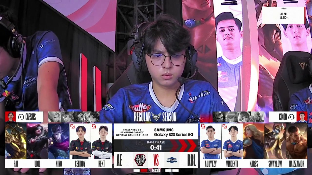 MPL-ID Season 12. MInggu 1 Hari 1 - Match 2 - Alter Ego VS Rebellion