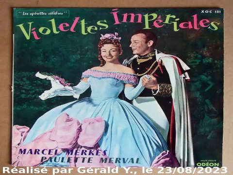 Paulette Merval & Marcel Merkes_Je n'ai pas un sou (Voix Paulette)(Violettes impériales Mogador 1961)karaoké