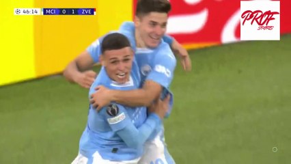 Julián Álvarez Against Crvena Zvezda EUfA