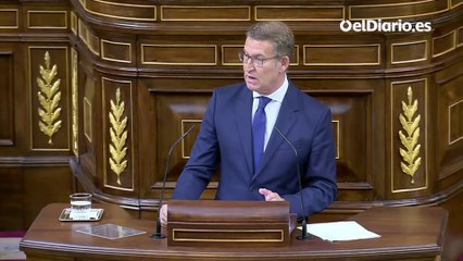 Feijóo: "No voy a defender ni la amnistía ni un referéndum porque tengo principio y palabra"