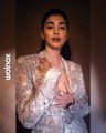 Pooja Hegde Shines in Anamika Khanna's Silver Stunner at Lokmat Awards