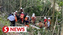 Driver burnt to death in road accident near Jeram Toi recreational forest