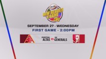 NCAAS Season 99: Perpetual Altas vs EAC Generals | Teaser
