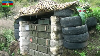 Azerbaycan, Ermeni güçlerinden çok sayıda silah ve mühimmat ele geçirdi