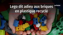 Lego dit adieu aux briques en plastique recyclé