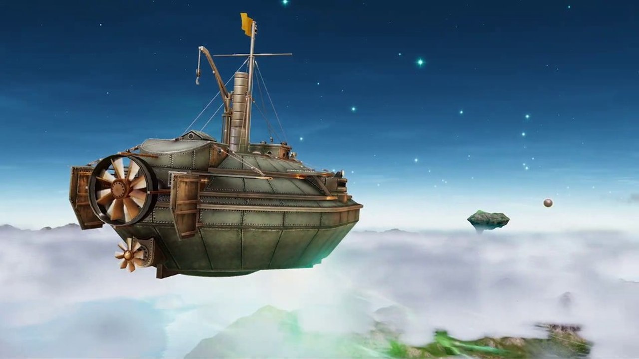 Im Taktik-Rollenspiel Airship: Kingdoms Adrift kämpft ihr mit riesigen Flugschiffen gegeneinander
