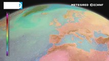 Aria più calda verso l'Europa