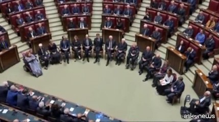 Alla Camera il minuto di silenzio durante i funerali di Napolitano