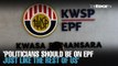 NEWS: ‘MPs should be on EPF just like us’