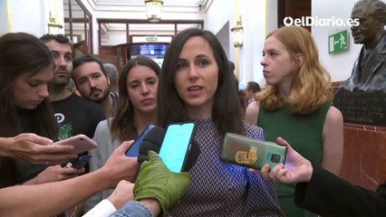 Belarra pide aprovechar el debate de investidura para preguntar al PSOE “para qué quiere seguir gobernando”