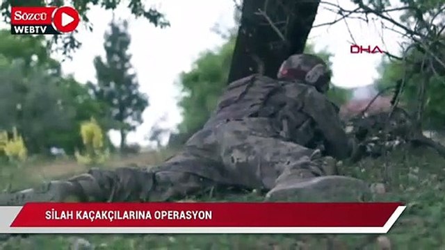 Silah kaçakçılarına operasyon