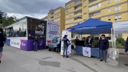 Caivano, allestito dalla polizia il villaggio della legalita'