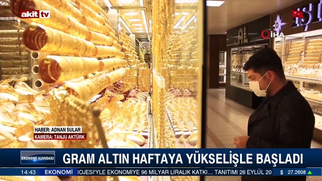 Gram altın haftaya yükselişle başladı