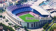 inside Camp Nou stadium renovation and wembley stadium. (football terrace) #Barcelona #sonic