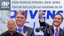 Tarcisio de Freitas não é viável para 2026, diz presidente do Republicanos; Motta analisa