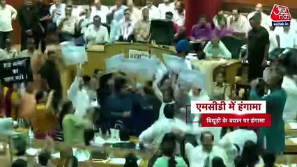 Ruckus in MCD House over Bidhuri's controversial remark