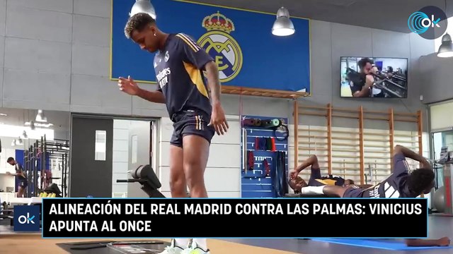 Alineación del Real Madrid contra Las Palmas: Vinicius apunta al once