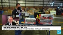 Drug crisis in the US: More Americans than ever dying from fentanyl overdoses