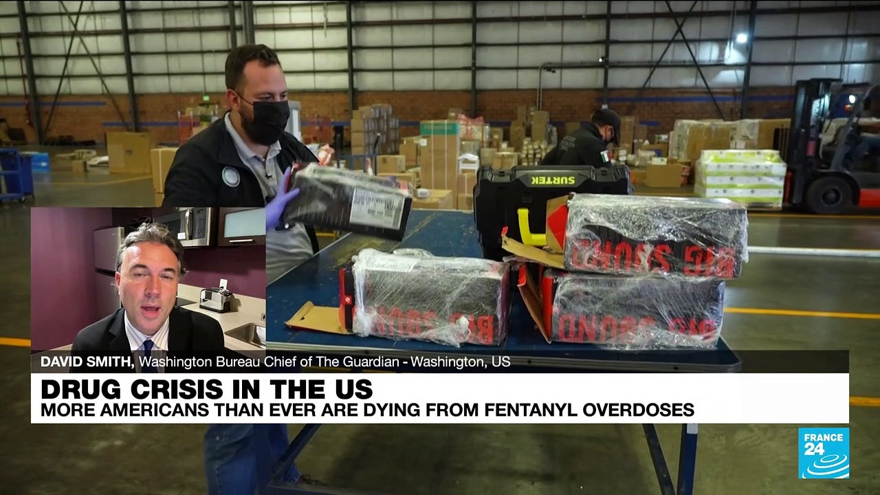 Drug crisis in the US: More Americans than ever dying from fentanyl overdoses