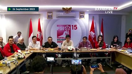 [FULL] Pernyataan Kaesang Usai Pimpin Rapat Perdana Sebagai Ketum PSI