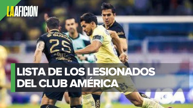 ¡Pumas sonríe! América llegaría con cuatro bajas al Clásico Capitalino de la Liga MX