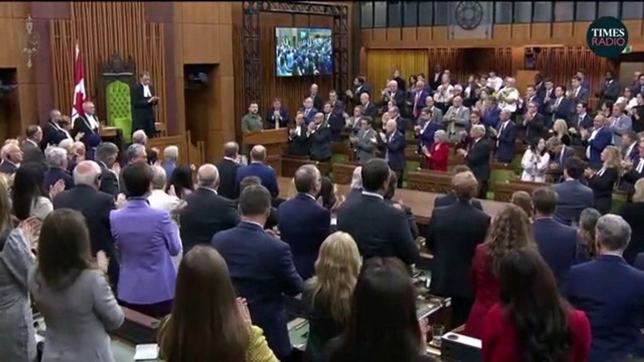 'Moscow must lose once and for all' Zelensky addresses Canadian parliament