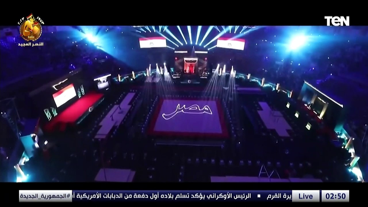 الرئيس السيسى يشاهد فيلما تسجيليا عن جهود الدولة فى ملف الشباب والرياضة