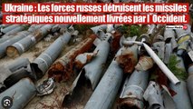 Coup fatale: Les missiles ukrainiens réduits en cendres par les forces russes
