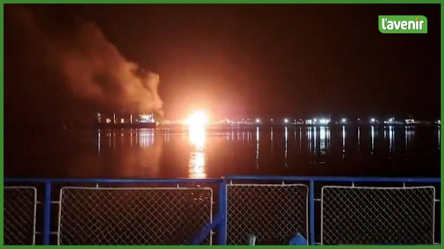 Frappes russes sur un port ukrainien à la frontière avec la Roumanie