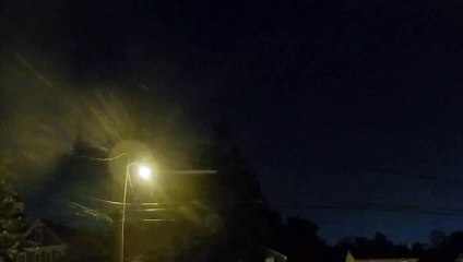 Météore au-dessus du Maryland