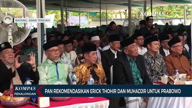 Prabowo Subianto Dapat Dukungan PAN, Erick Thohir dan Muhadjir Jadi Kandidat Cawapres