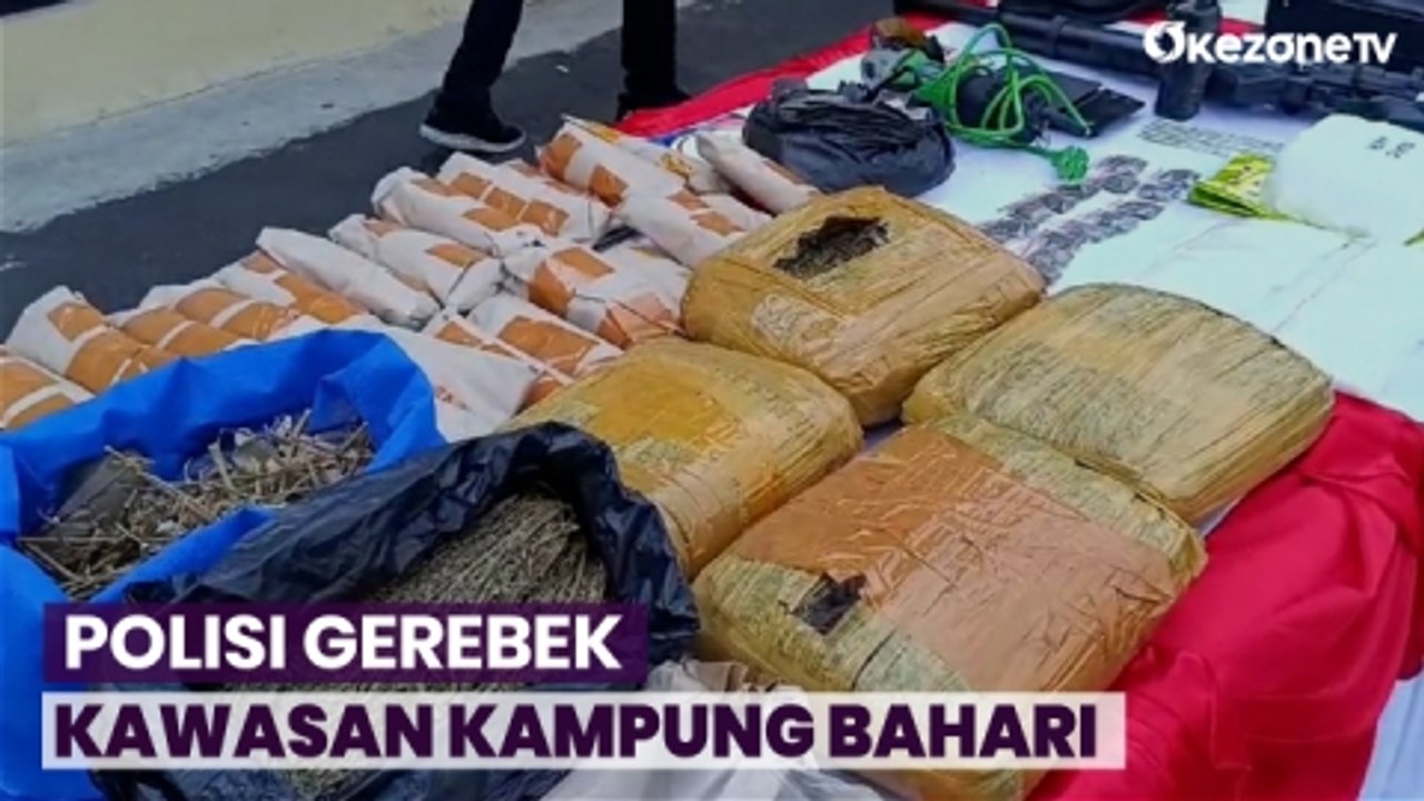Gerebek Kampung Bahari, Polisi Temukan Sejumlah Orang Berpakaian Kerja