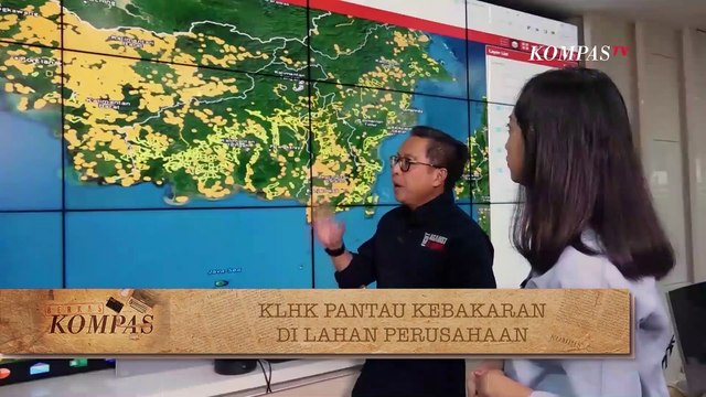 Karhutla Terus Berulang di Lahan Perusahaan, KLHK Pantau Kebakaran Melalui Sistem | BERKAS KOMPAS