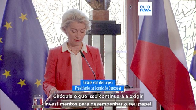A Comissão Europeia está disposta a considerar subsídios para a tecnologia nuclear, afirma von der Leyen