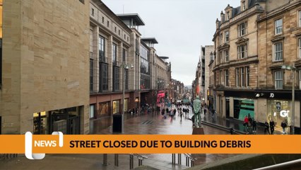 Glasgow headlines 26 September: A city centre street has closed due to public safety