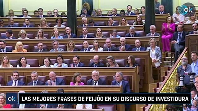 Las mejores frases de Feijóo en su discurso de investidura