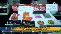 Droga venía con instrucciones: detienen a sujetos que vendían marihuana en cajas de cereal