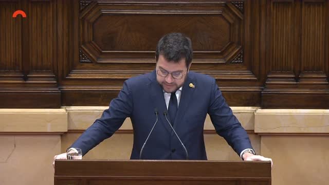 Pere Aragonès asegura que la amnistía no es el punto y final es el punto de partida