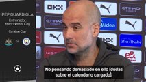 Guardiola, sobre el calendario: 