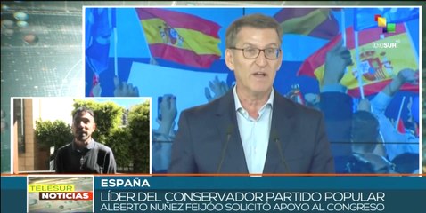 Líder de Partido Popular de España solicita respaldo al Congreso