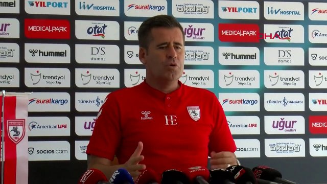 Hüseyin Eroğlu, entraîneur du Yılport Samsunspor : Le championnat ne fait que commencer pour nous